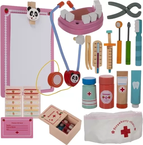 Turtingas lagaminėlis su 43 dalimis