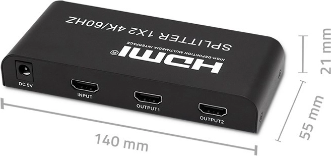 4K/60 Hz resolution for razor‑sharp image