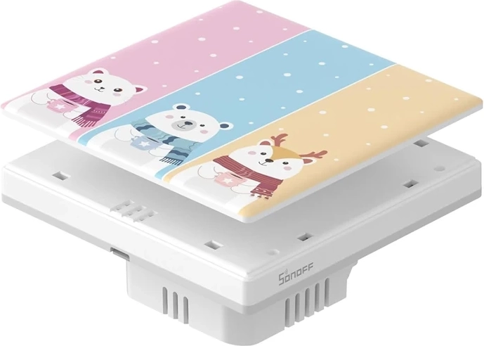 Playful polar bear design