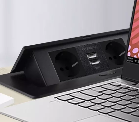 Švarus vaizdas ir lengva integracija į baldus