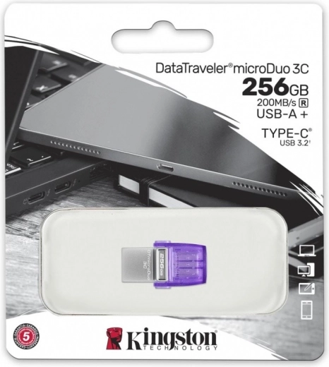 Dviguba USB‑C ir USB‑A jungtis