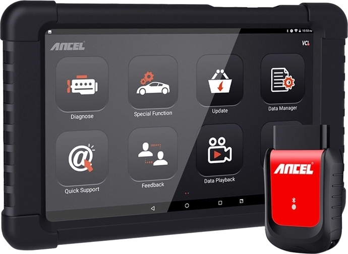 Large 10.1" touchscreen and rugged design