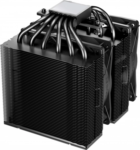 Six 6 mm heatpipes and nickel-plated base