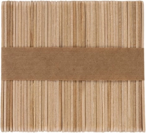 Pakuotėje – 50 medinių pagaliukų