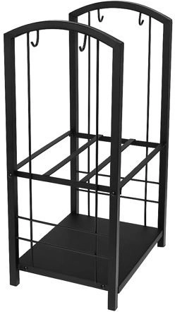 Dvi laikymo pakopos tvarkai prie židinio