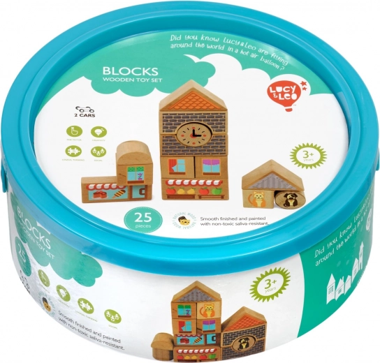 Praktiška pakuotė su dangčiu ir rankena