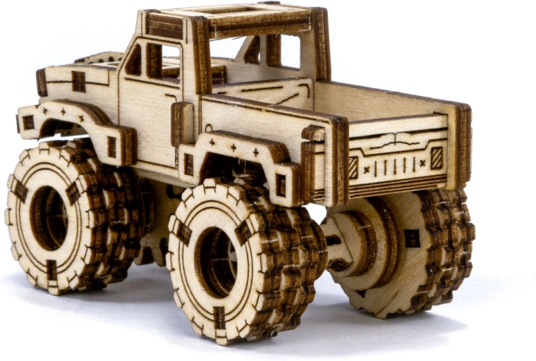 Authentic monster truck look