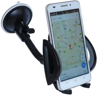 Stiprus siurbtukas su pompa užtikrina tvirtą laikymą