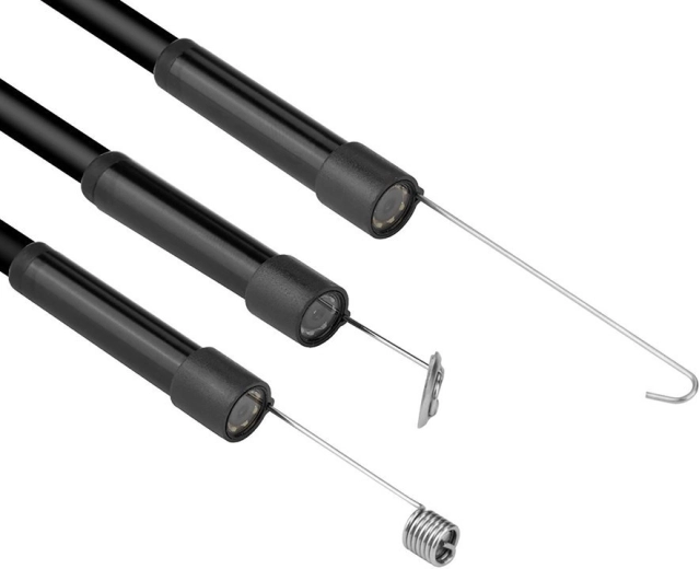 Powerful LED lighting and practical attachments