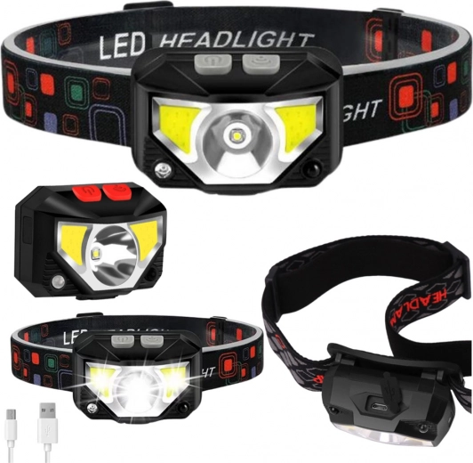 USB įkrovimas, IP65 ir mažas svoris