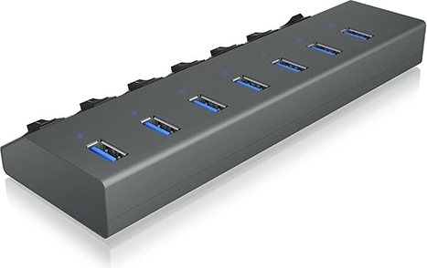 Septyni didelės spartos USB 3.0 prievadai