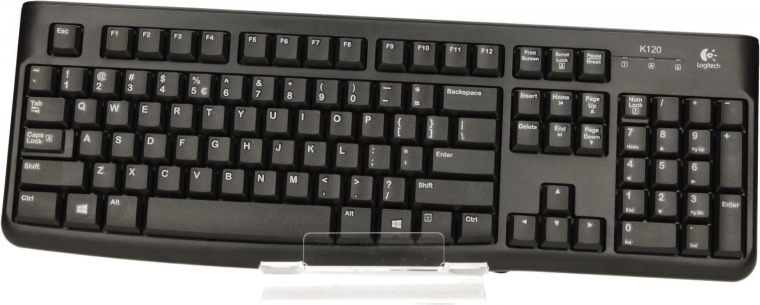 Full-size layout with numpad