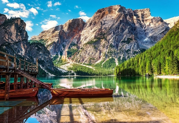 Italijos Dolomitų peizažas