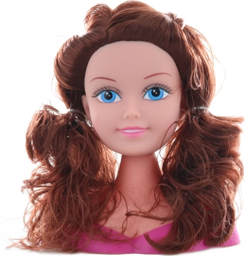 Realistiški rudi plaukai lengvam šukavimui