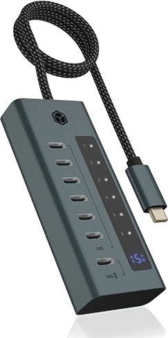 Fast 10 Gb/s transfers and 20W charging