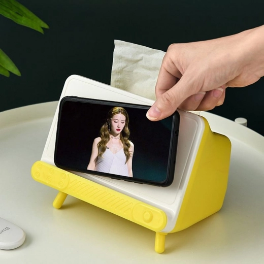 Phone stand for hands-free viewing