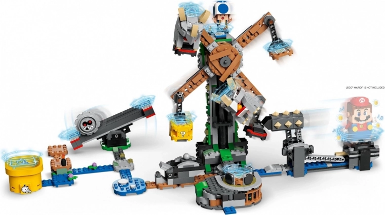 Spin the arena with rotating platforms