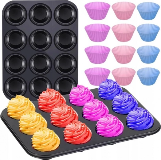 Silikoninės formelės lengvam kepimui