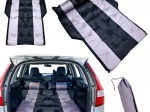 Pripučiamas automobilio čiužinys 170 × 128 cm juodas