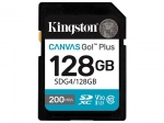 SD atminties kortelė 128 GB Kingston Canvas Go Plus