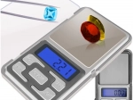 RUHHY pocket digital scale 500 g with 0.1 g accuracy