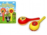 Krtek rumba balls for children 2pcs plastic