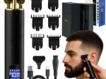 Plaukų ir barzdos kirpimo mašinėlė SOULIMA su greičio reguliavimu ir LCD