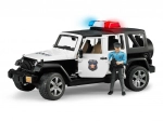Bruder Jeep Wrangler Rubicon policija su figurėle