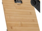 Bambukinės asmeninės svarstyklės su LCD ekranu 180 kg