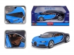 Metalinis modelis BBURAGO 1:18 BUGATTI Chiron mėlynas