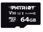 MicroSDHC Card 64GB Patriot Viper VX V30