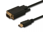 HDMI į VGA kabelis 1,8 m su aktyviu lustu