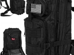 Taktinė turistinė kuprinė 20 l – juoda