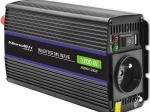 Įtampos keitiklis Qoltec Monolith 1200 MS Wave 12 V į 230 V, 600/1200 W su USB