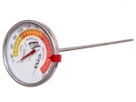 Plieninis rūkymo termometras su 33 cm zonde
