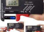 Bigstren battery tester with LCD display - 1 piece
