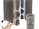 Alyvinis elektrinis šildytuvas NIKURA, 11 sekcijų