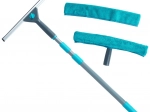Teleskopinis langų ploviklis su nubraukikliu 57–128 cm, 4 dalių rinkinys