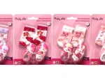 Socks and booties for dolls 38–43 cm