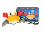 Interaktyvus ropojantis krabas su muzika per USB