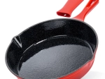 ketinis keptuvė su emale ir silikoniniu antgaliu CAST ENAMEL 25 cm