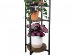 Ruhhy gėlių stovas 80 cm, 3 aukštų metalinis loft